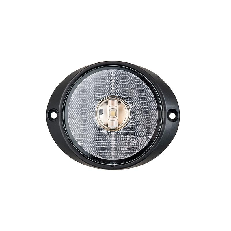 Lanterna Delimitadora Acrílica Oval 70x88mm